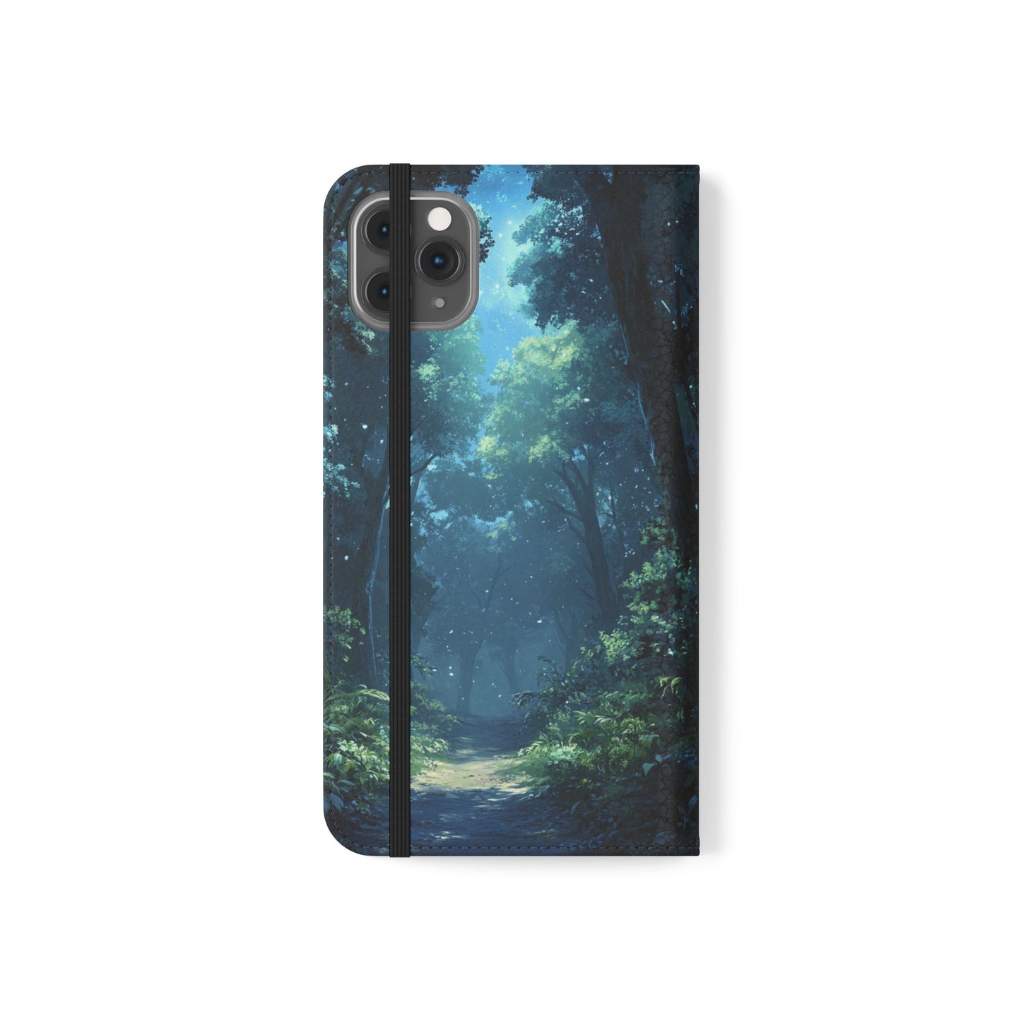 Mystical Forest Path - Wallet Flip Case