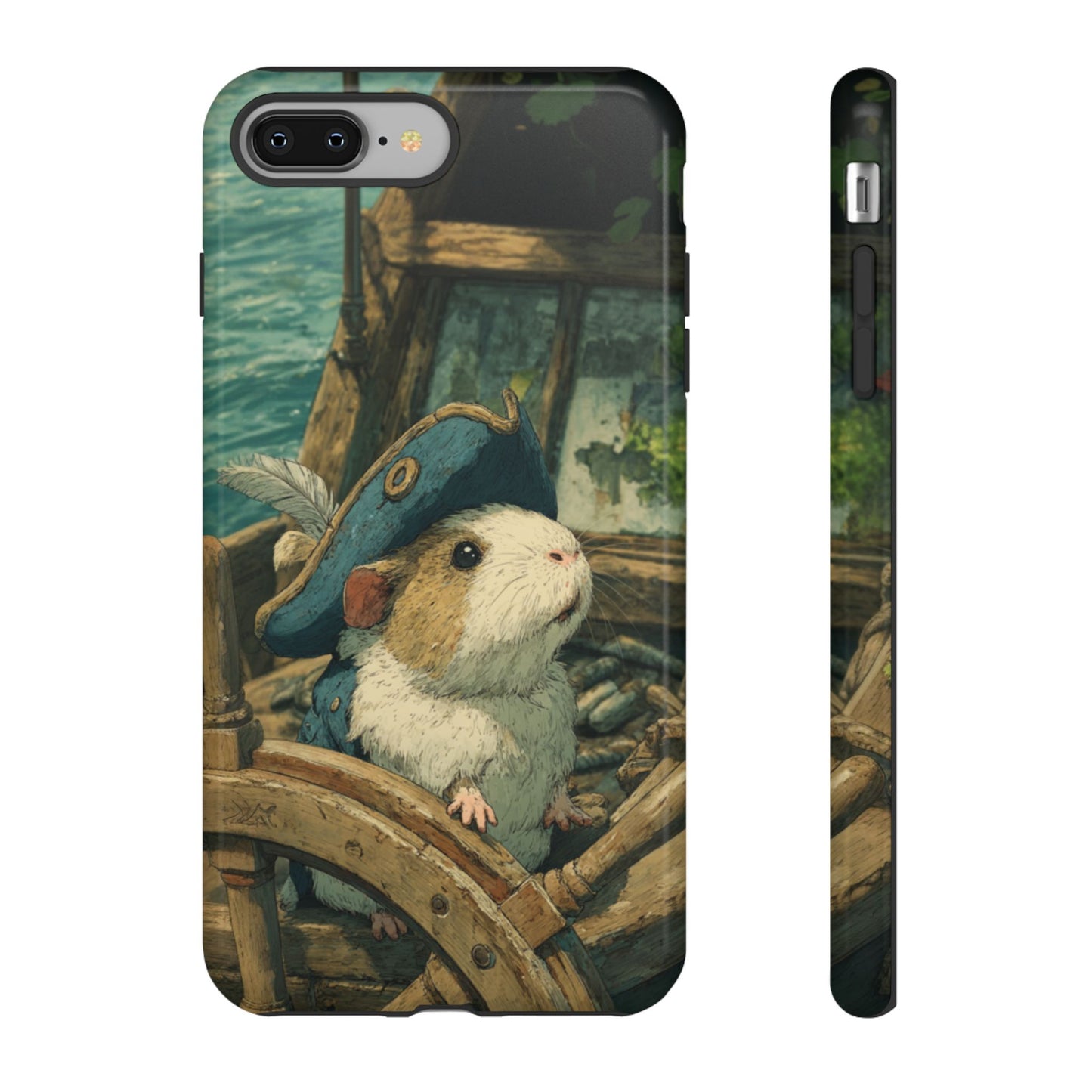 Pirate Captain Guinea Pig - Tough iPhone Case