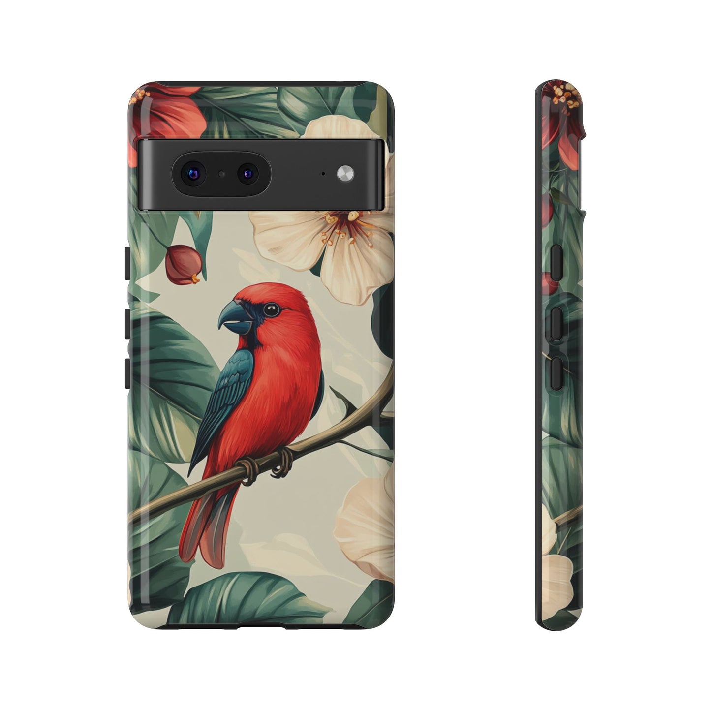 Scarlet Songbird - Tough Google Pixel Case