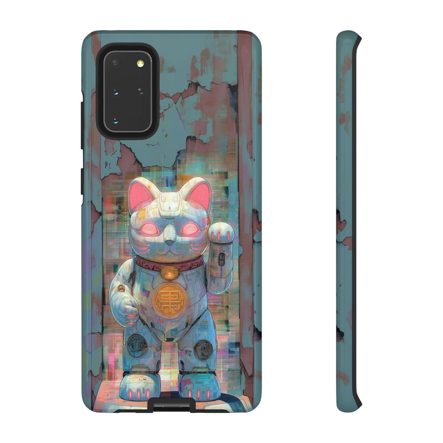 Cyber Lucky Cat - Tough Samsung Galaxy Case