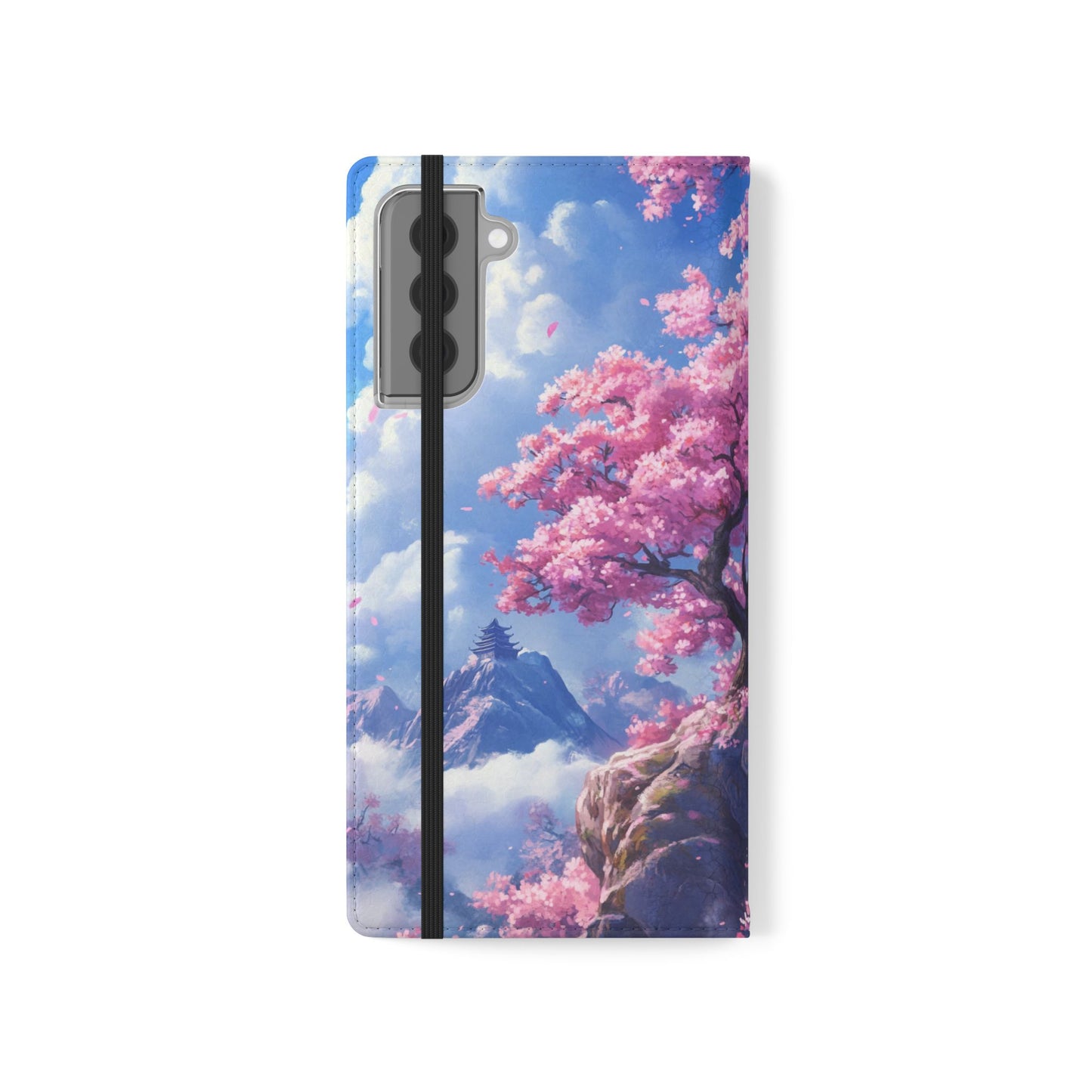 Sakura Sky Temple - Wallet Flip Case