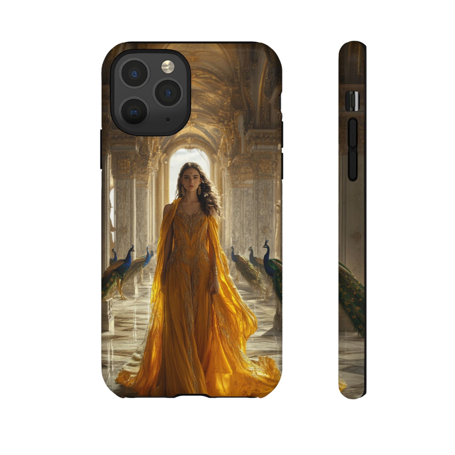 Hera Golden Palace Peacock Goddess - Tough iPhone Case