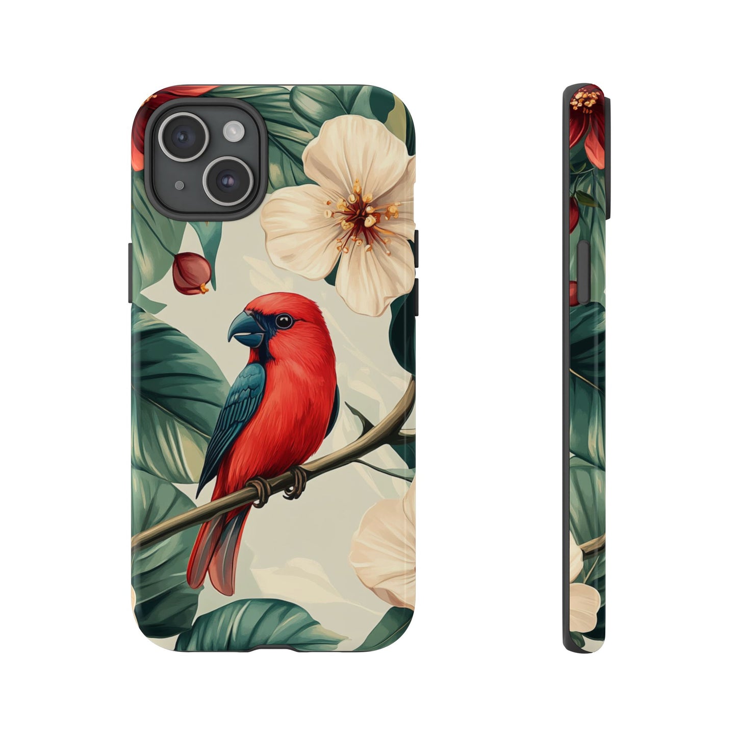 Scarlet Songbird - Tough iPhone Case