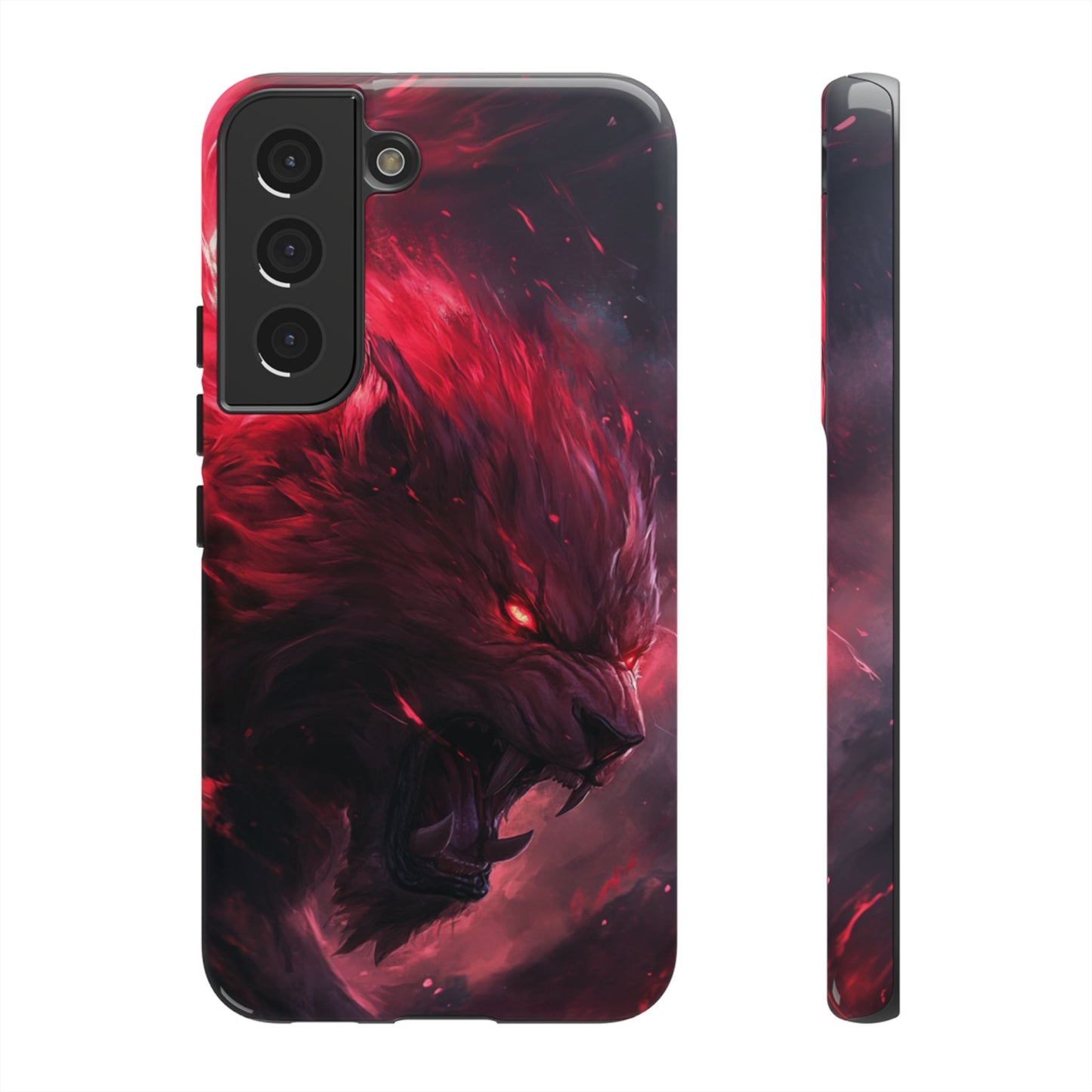 Fiery Wolf Spirit – Tough Samsung Galaxy Case
