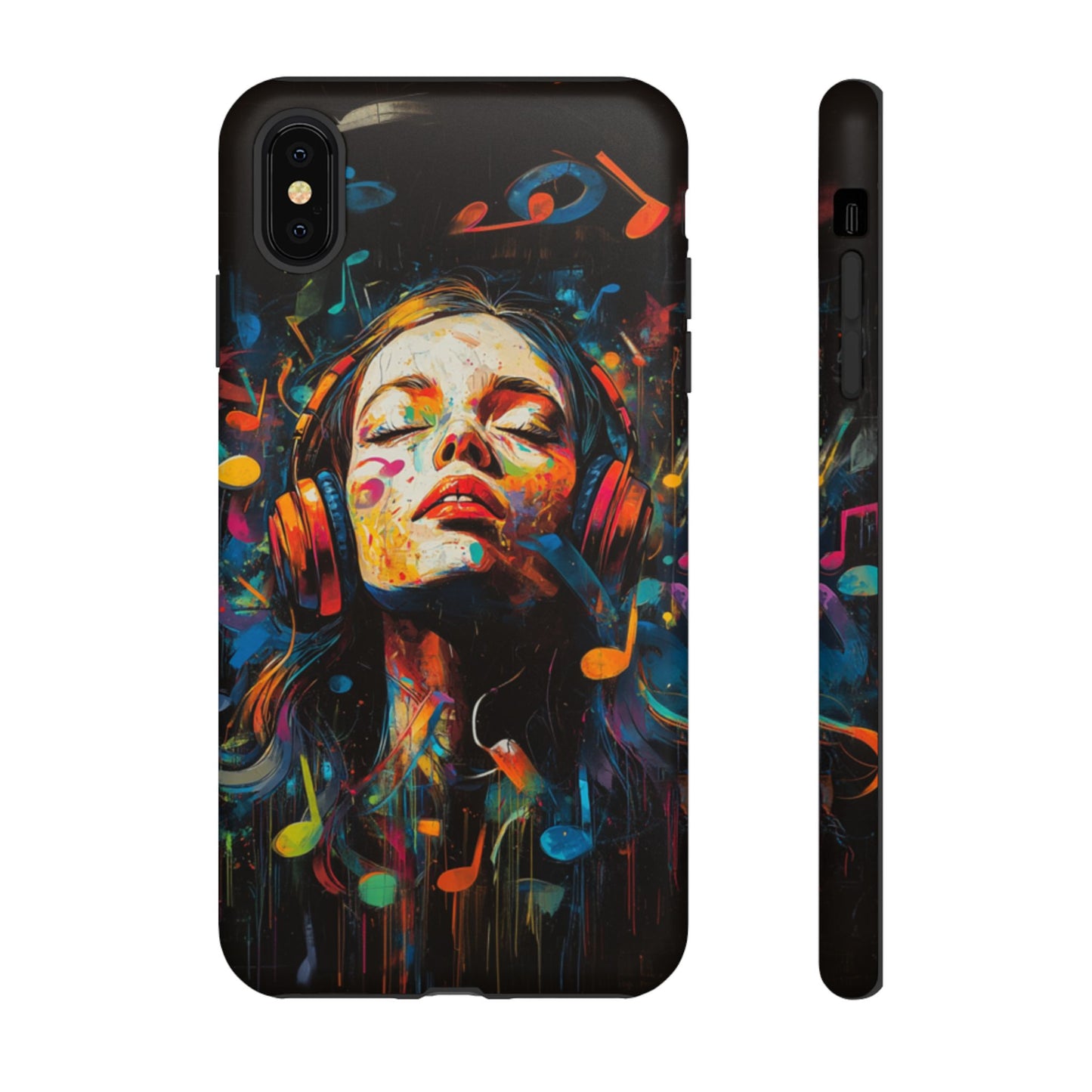 Vivid Musical Energy Graffiti Art Phone Case - iPhone, Google Pixel, Samsung Galaxy