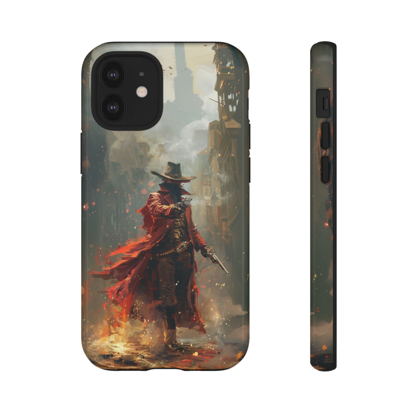 Crimson Gunslinger – Tough iPhone Case