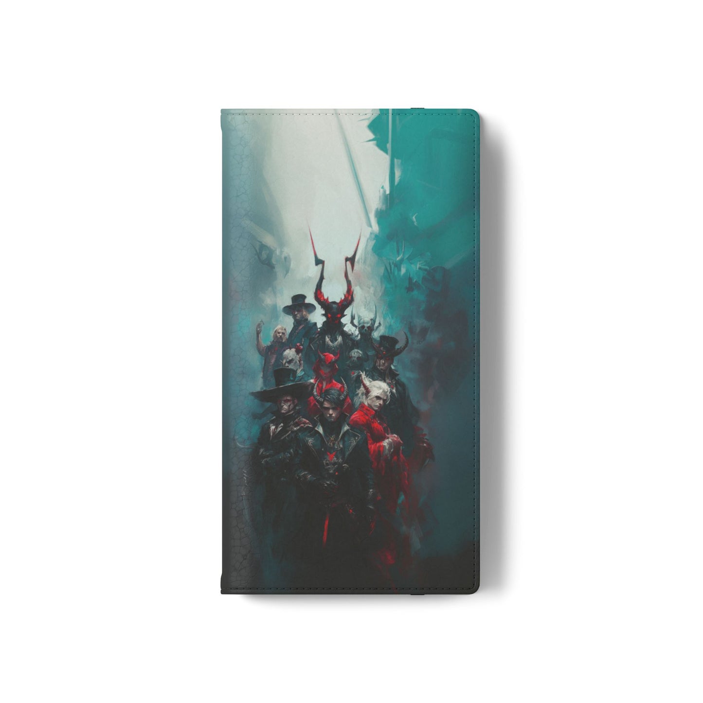 Dark Fantasy Demon Hunters - Wallet Flip Case
