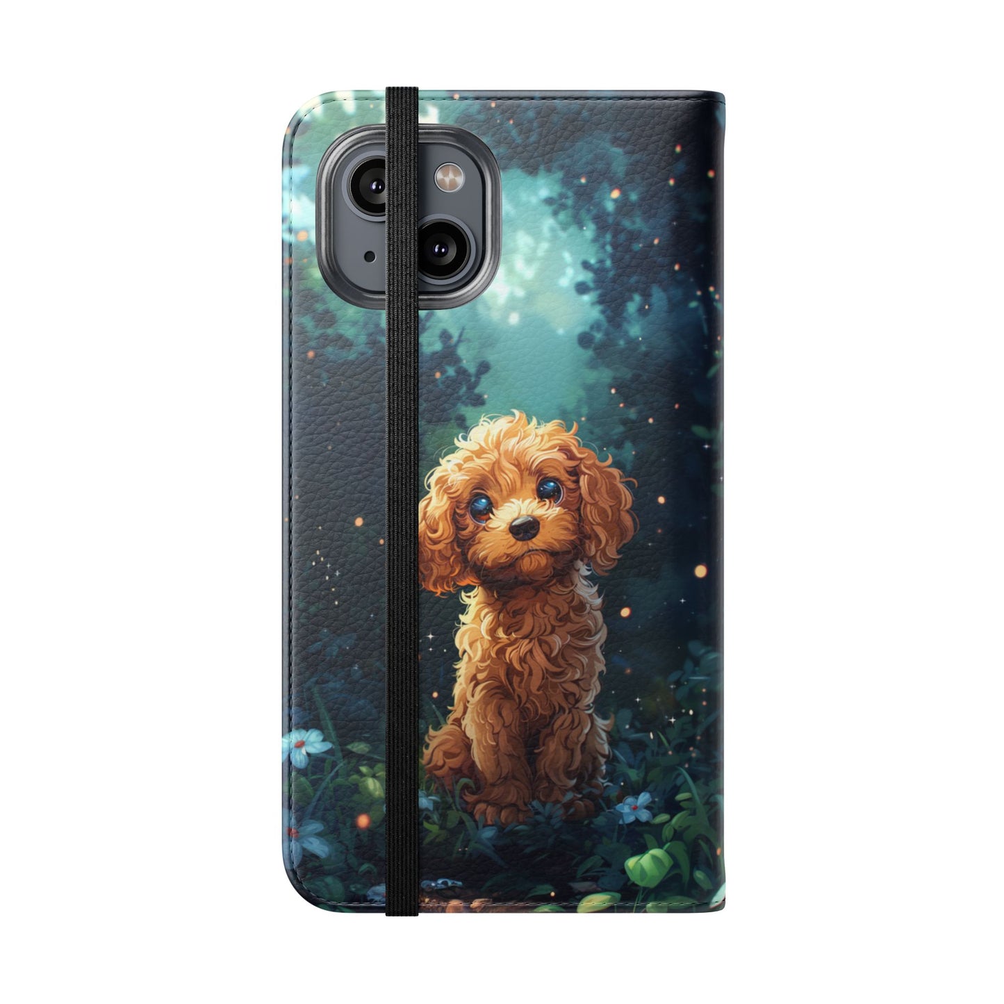 Forest Poodle - Wallet Flip Case