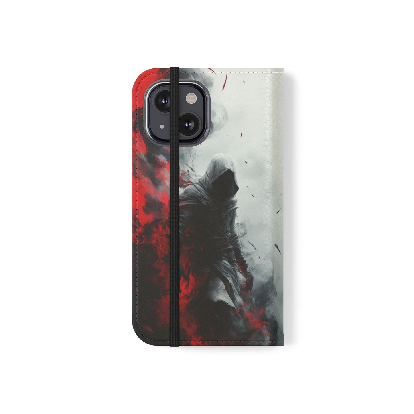 Crimson Shadow Assassin - Wallet Flip Case