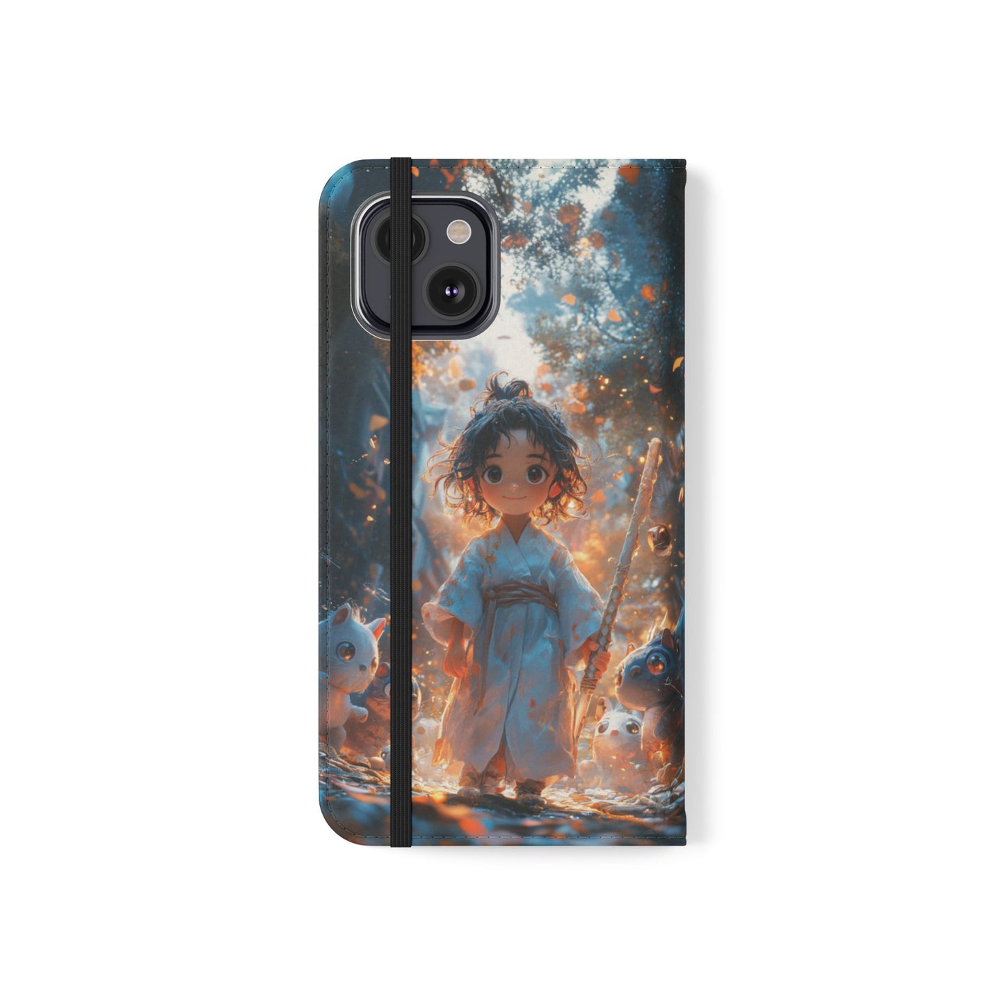 Forest Spirit Child - Wallet Flip Case