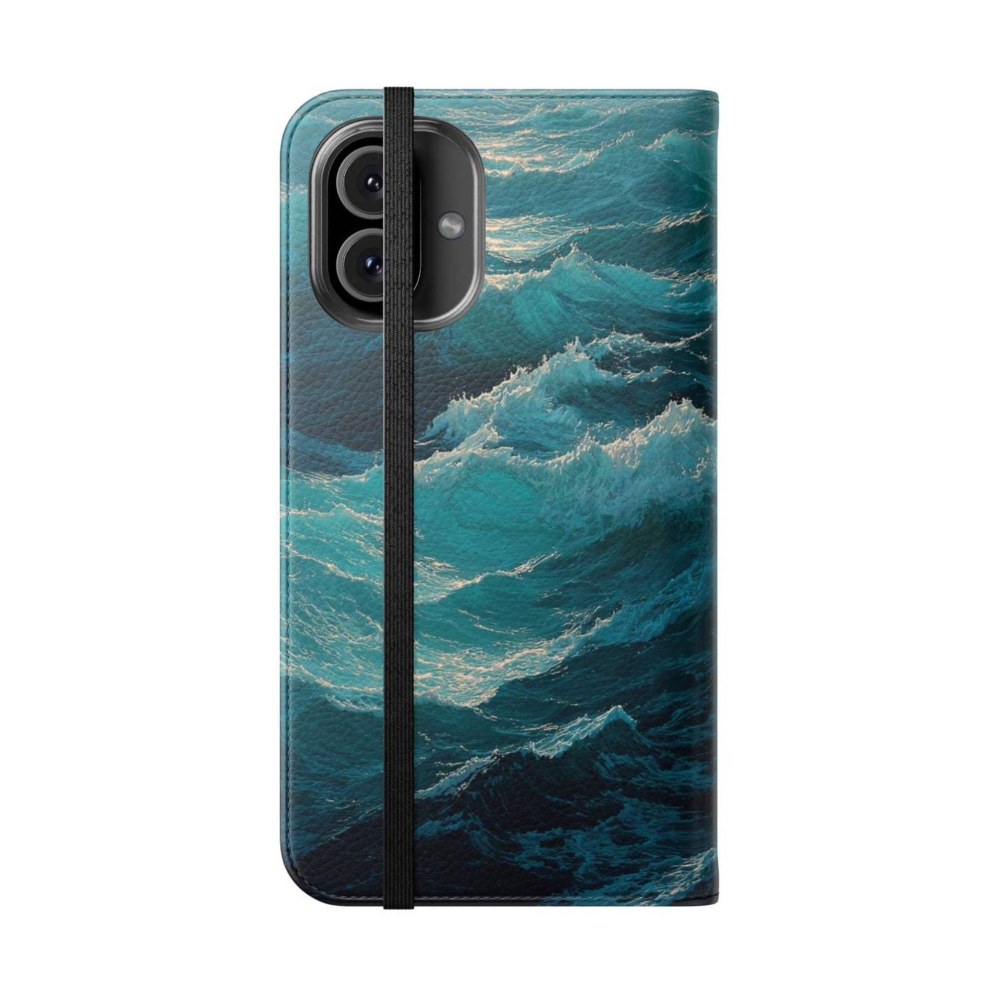 Ocean Waves - Wallet Flip Case