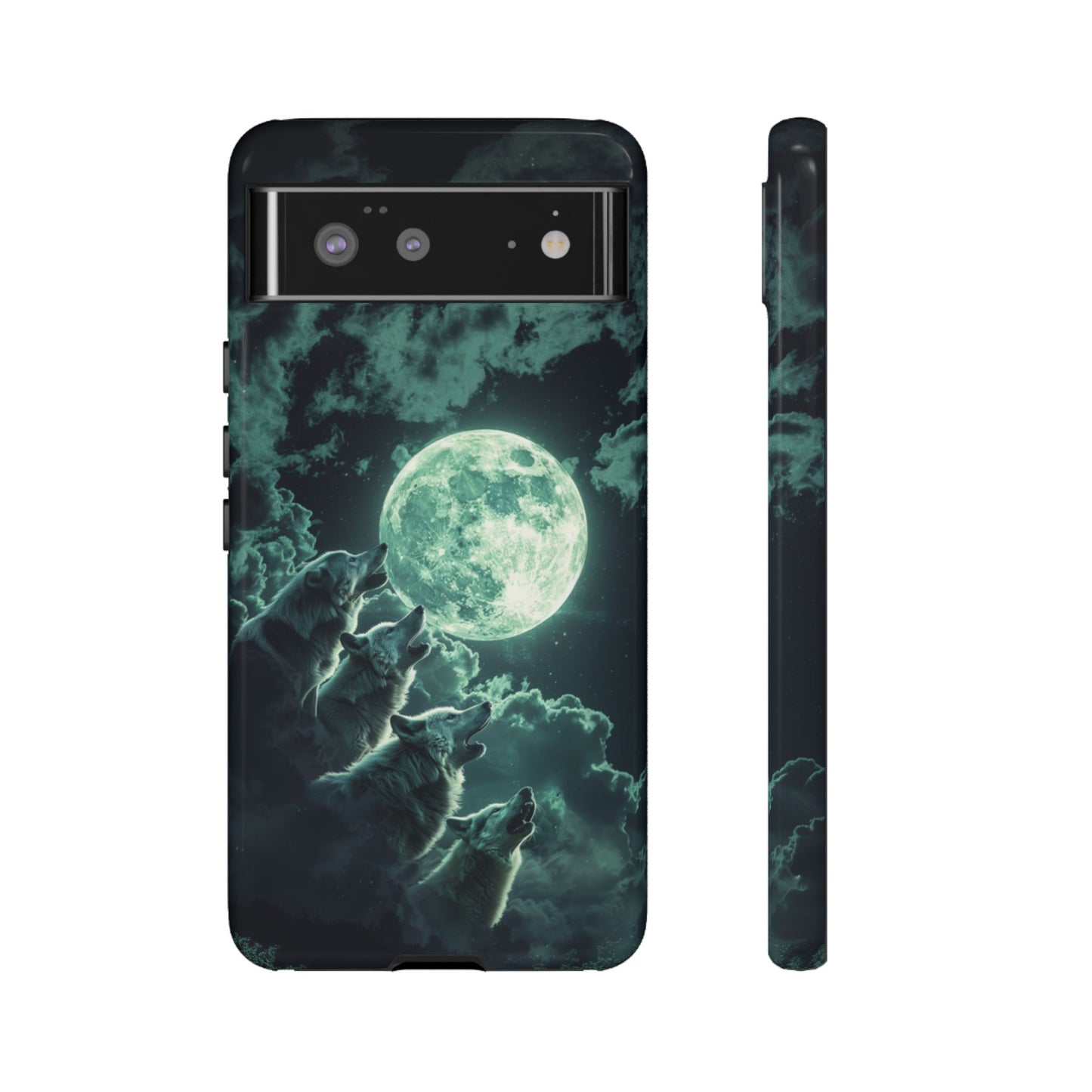 Lunar Pack: Wolves in Harmony - iPhone, Google Pixel, Samsung Galaxy