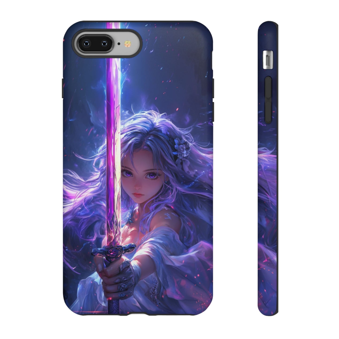 Violet Blade Warrior – Tough iPhone Case