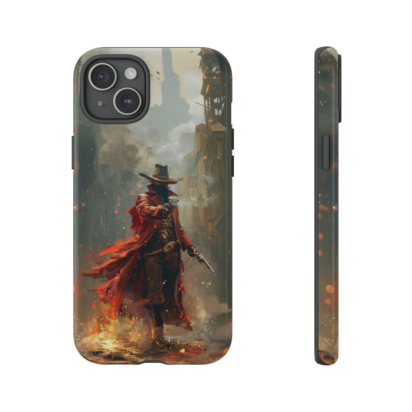 Crimson Gunslinger – Tough iPhone Case