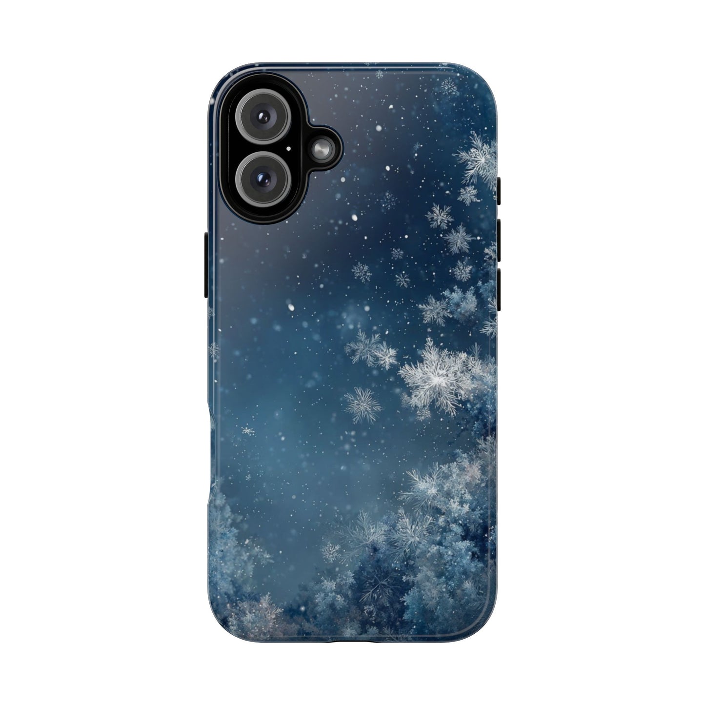 Winter Snowflakes - Tough iPhone Case