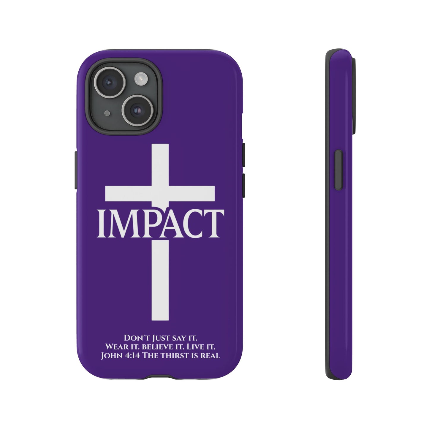 Impact Purple - Tough iPhone Case