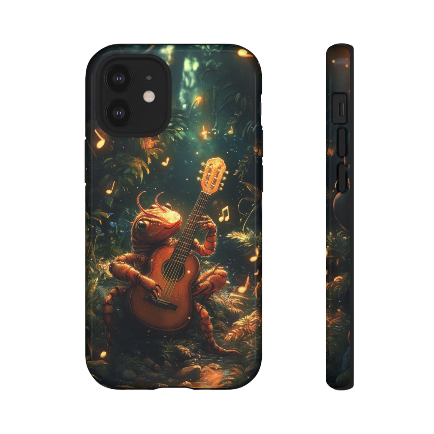 Serenade Forest Guitarist - Tough iPhone Case