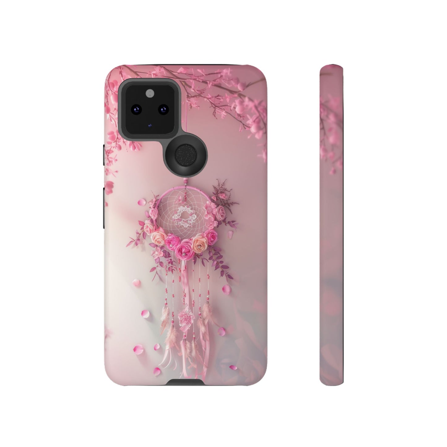 Pink Rose Dreamcatcher - Tough Google Pixel Case