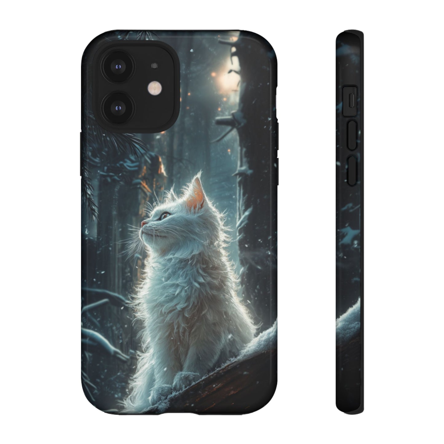 Winter Spirit Cat - Tough iPhone Case