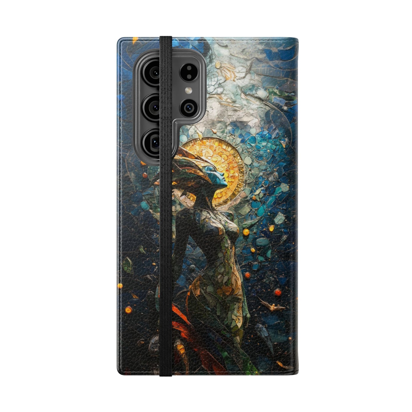 Stained Glass Goddess - Wallet Flip Case