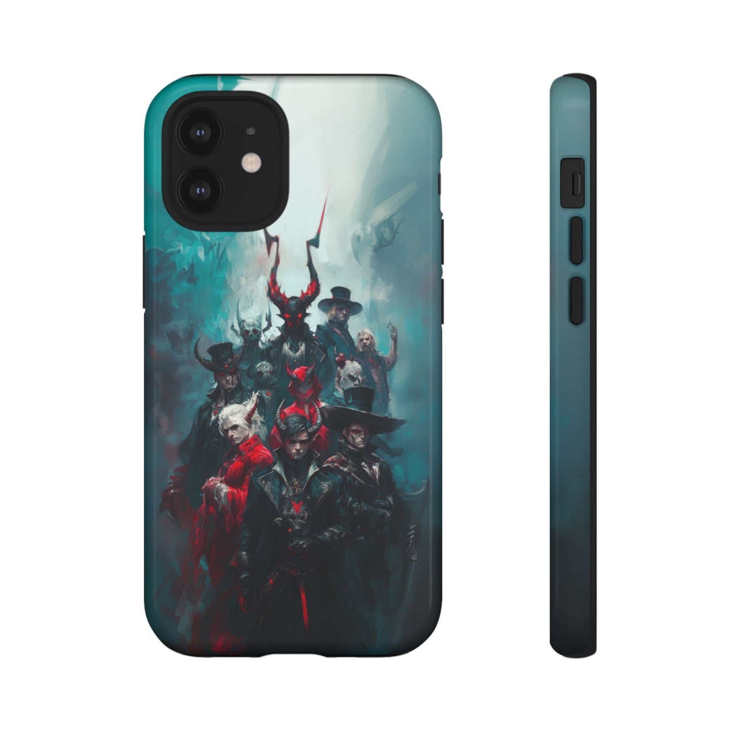 Dark Fantasy Demon Hunters - Tough iPhone Case