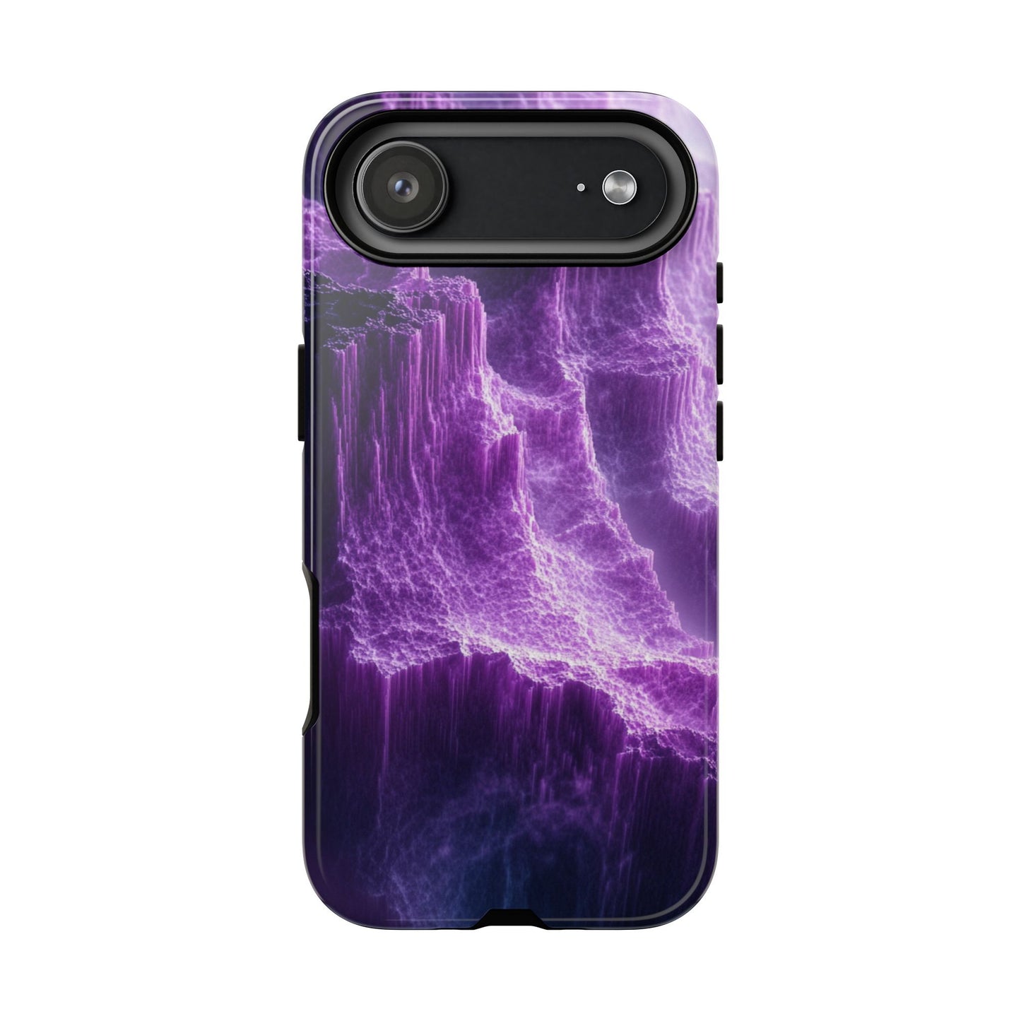Purple Crystal Canyon - Tough iPhone Case
