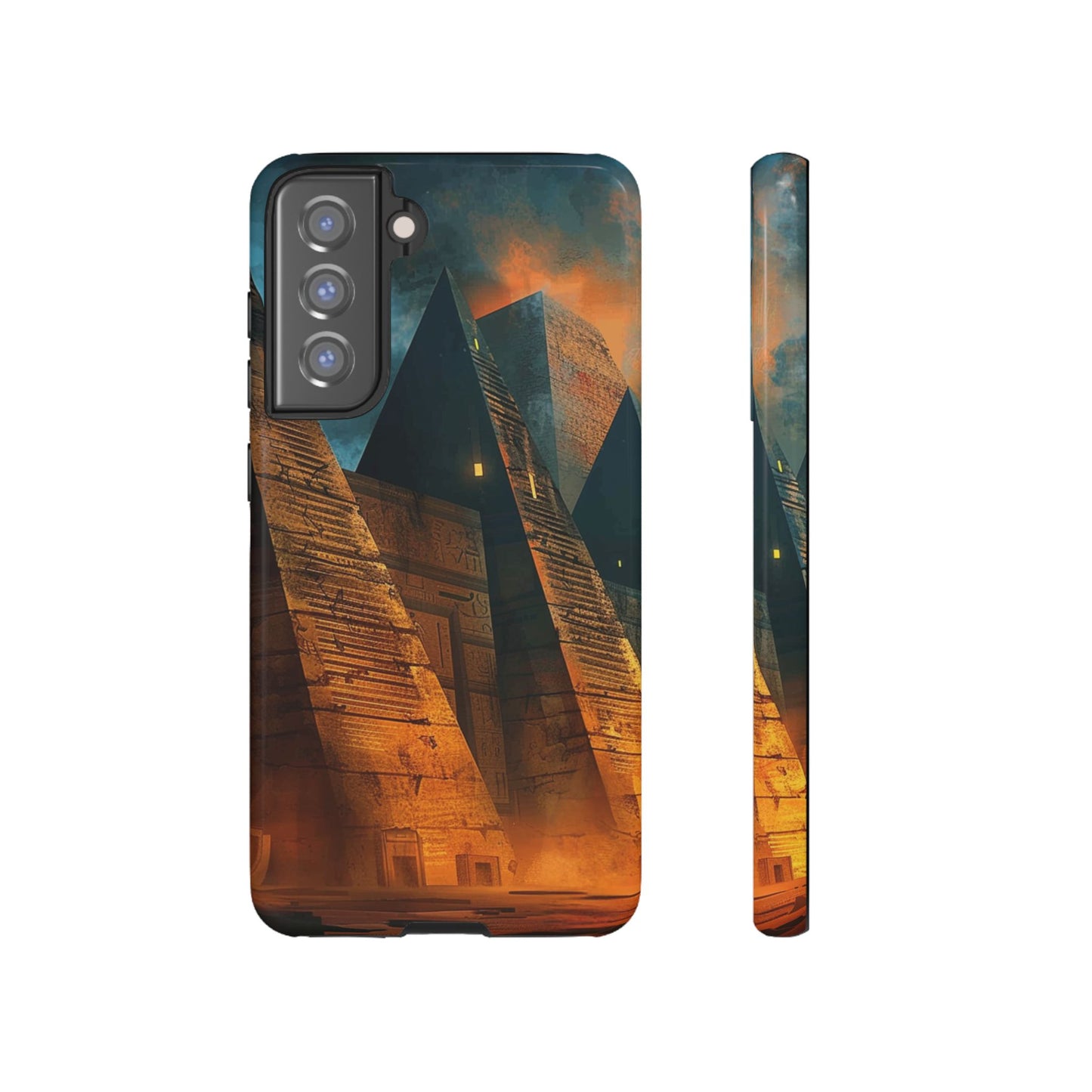 Ancient Egyptian Pyramids Sunset - Tough Samsung Galaxy Case