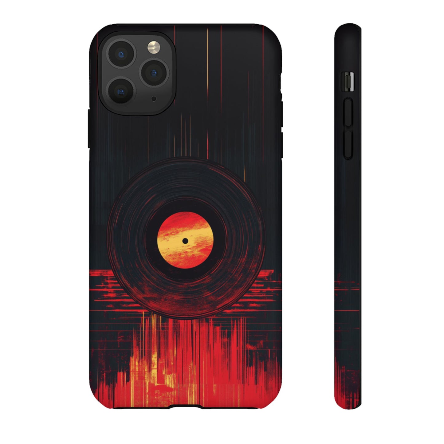 Retro Vinyl Record Phone Case - iPhone, Google Pixel, Samsung Galaxy