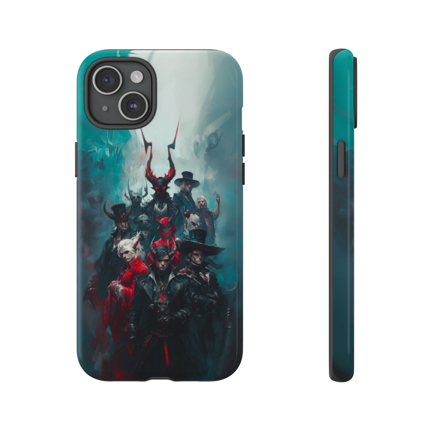 Dark Fantasy Demon Hunters - Tough iPhone Case