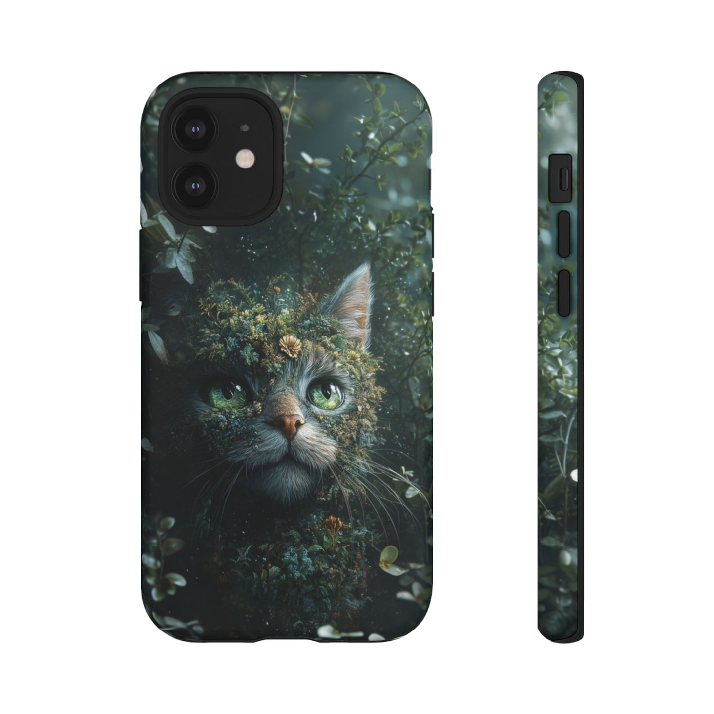 Forest Fantasy Cat Phone Case – iPhone, Google Pixel, Samsung Galaxy