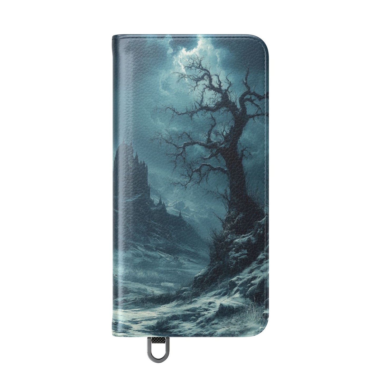 Stormy Castle - Wallet Flip Case
