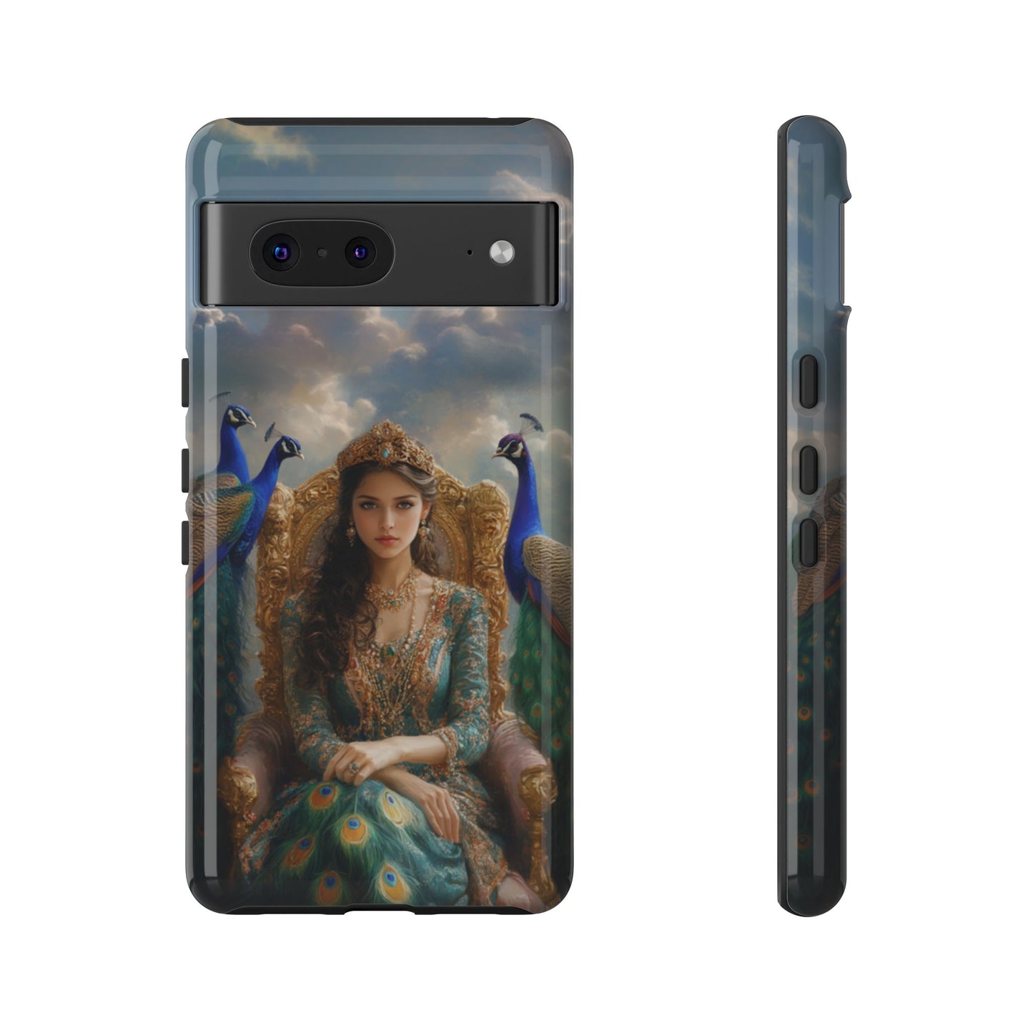 Hera Peacock Empress Golden Throne - Tough Google Pixel Case