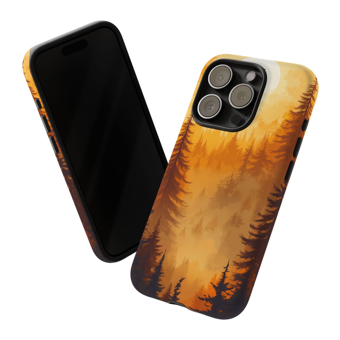 Golden Sunset Forest Phone Case - iPhone, Google Pixel, Samsung Galaxy