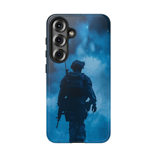 Midnight Sentinel Soldier – Tough Samsung Galaxy Case