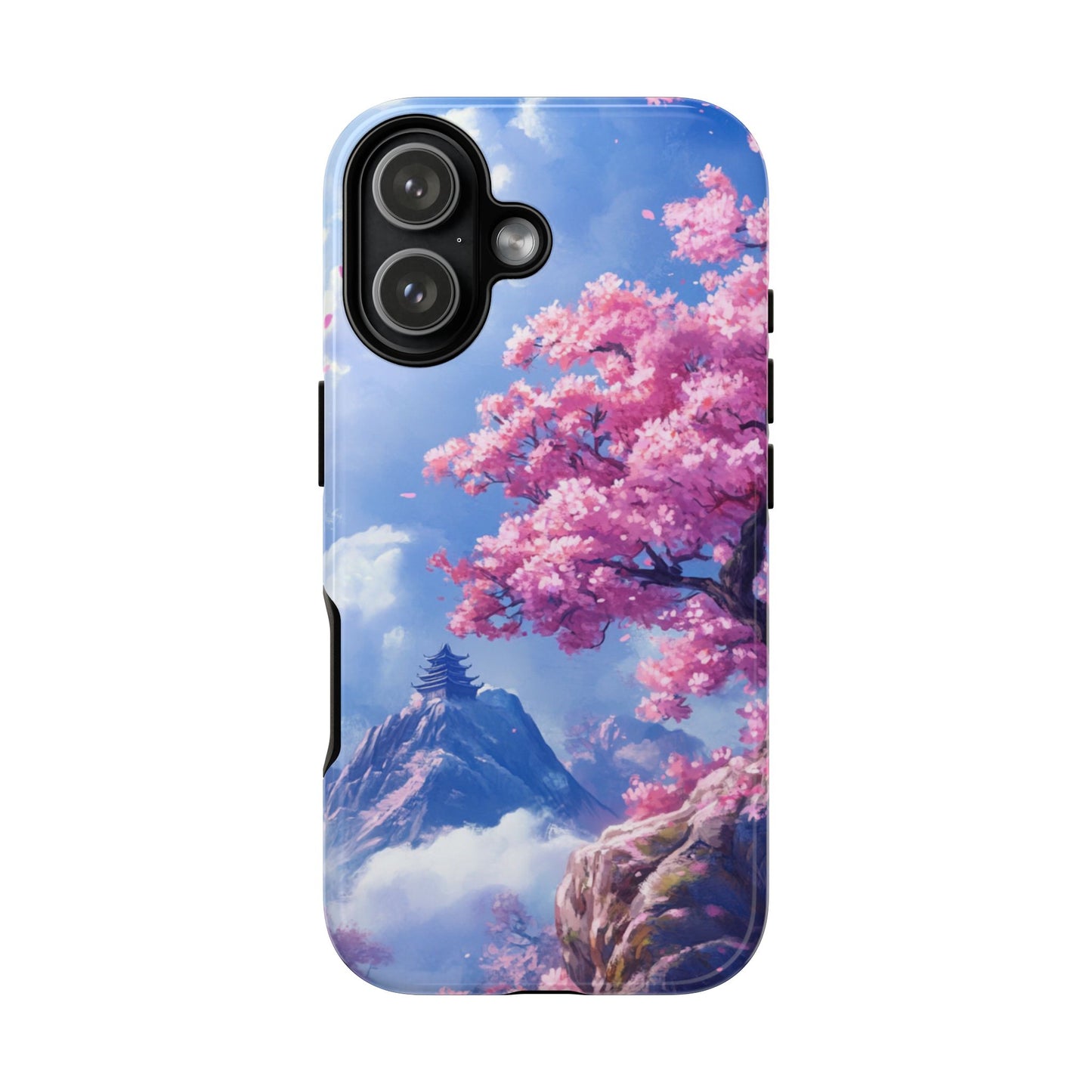 Sakura Sky Temple - Tough iPhone Case