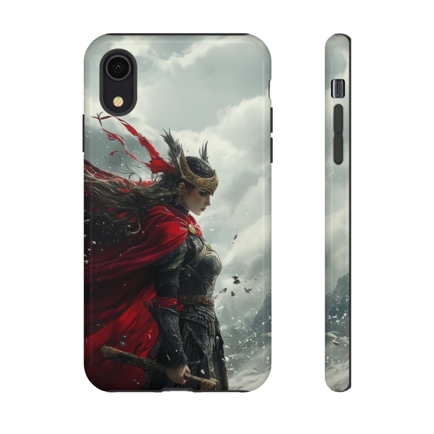 Freya Crimson Valkyrie - Tough iPhone Case