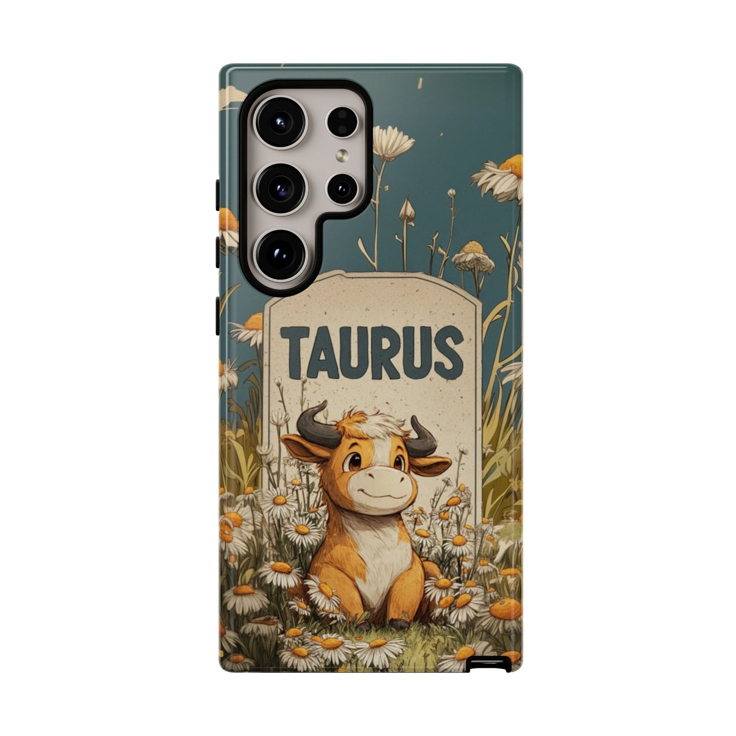 Taurus Cute Calf - Tough Samsung Galaxy Case