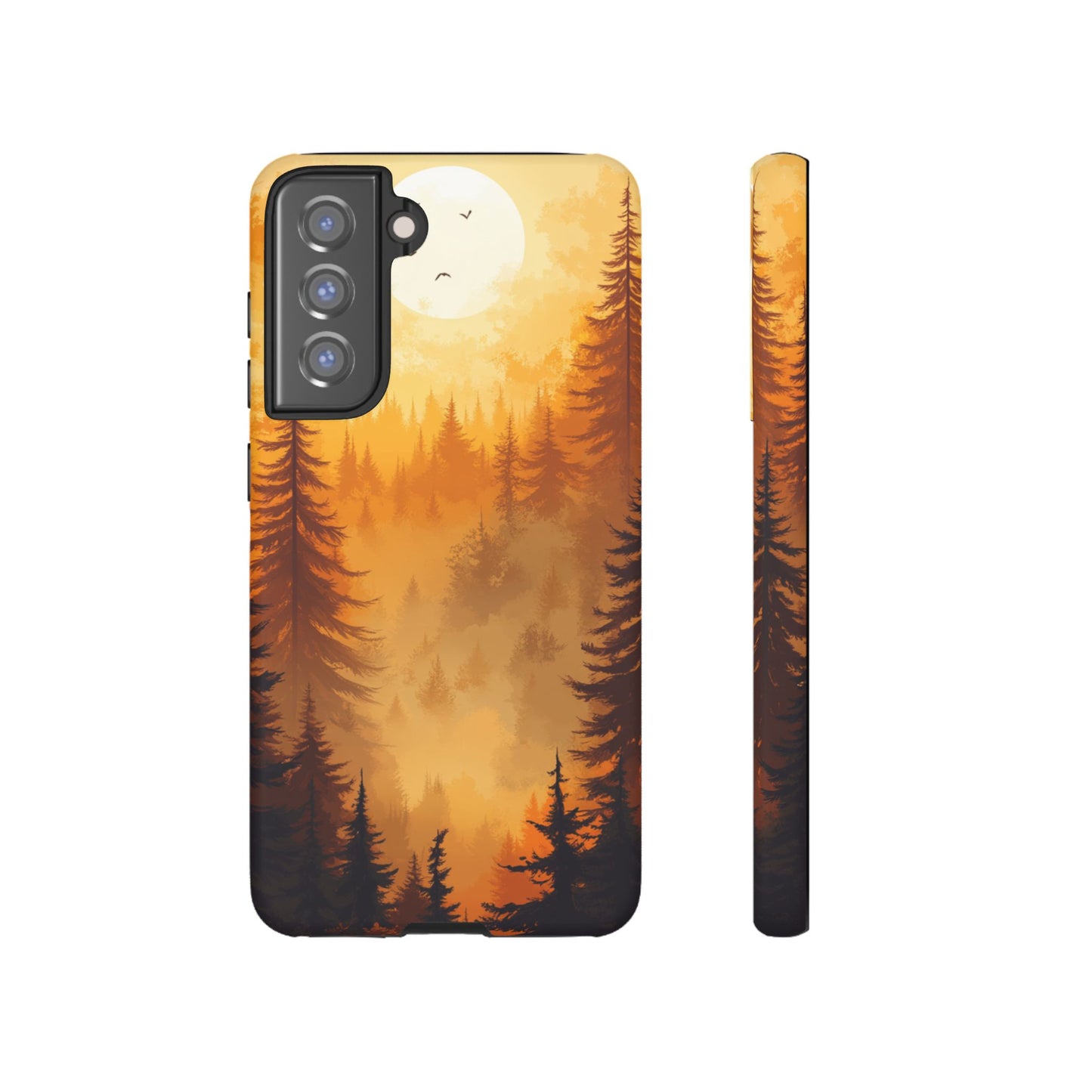 Golden Sunset Forest Phone Case - iPhone, Google Pixel, Samsung Galaxy