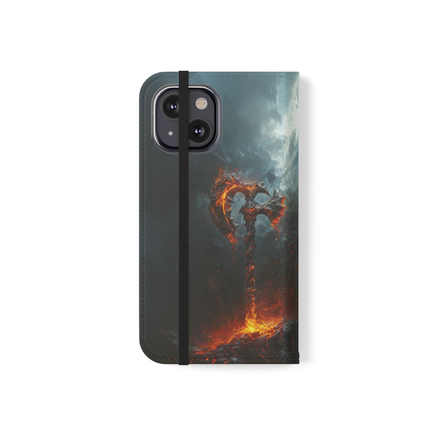 Molten War Axe - Wallet Flip Case