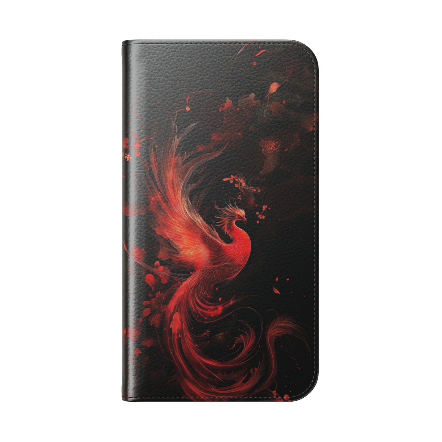 Crimson Phoenix - Wallet Flip Case