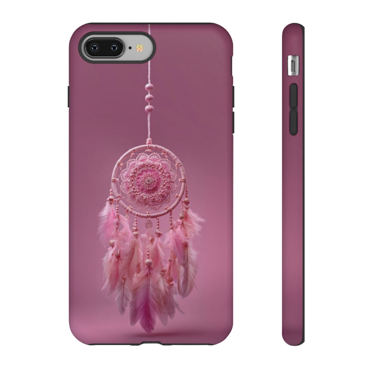 Pink Lace Dreamcatcher - Tough iPhone Case
