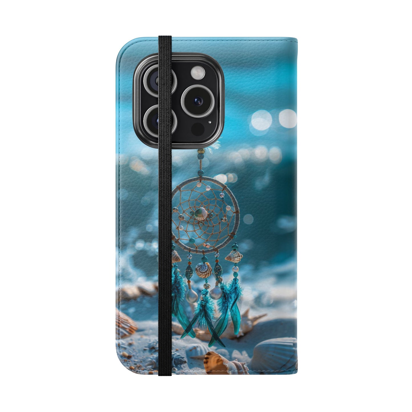 Ocean Beach Dreamcatcher - Wallet Flip Case