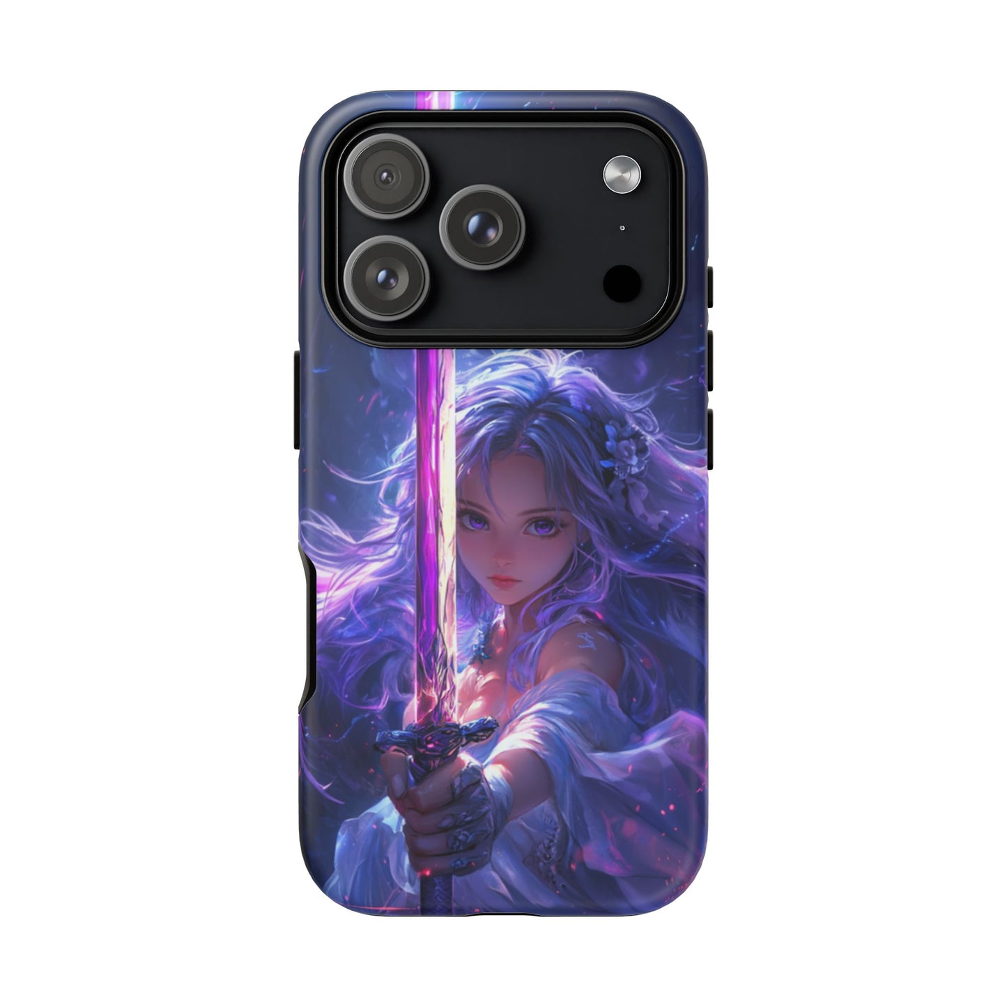 Violet Blade Warrior – Tough iPhone Case