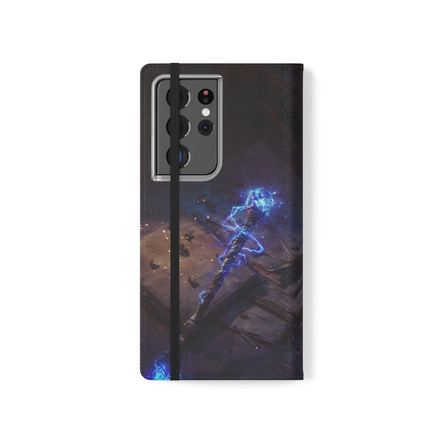 Lightning Staff - Wallet Flip Case