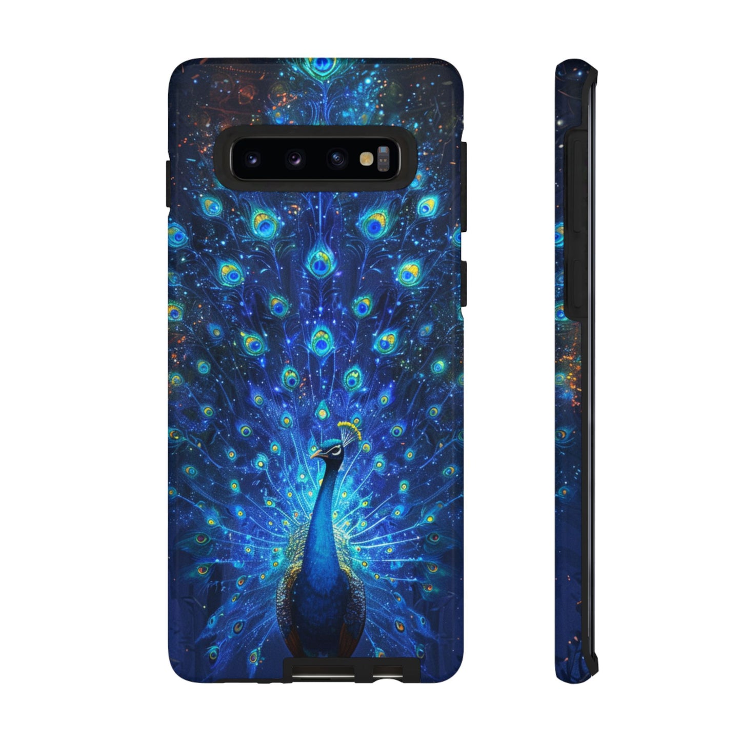 Starlit Peacock Majesty – Tough Samsung Galaxy Case