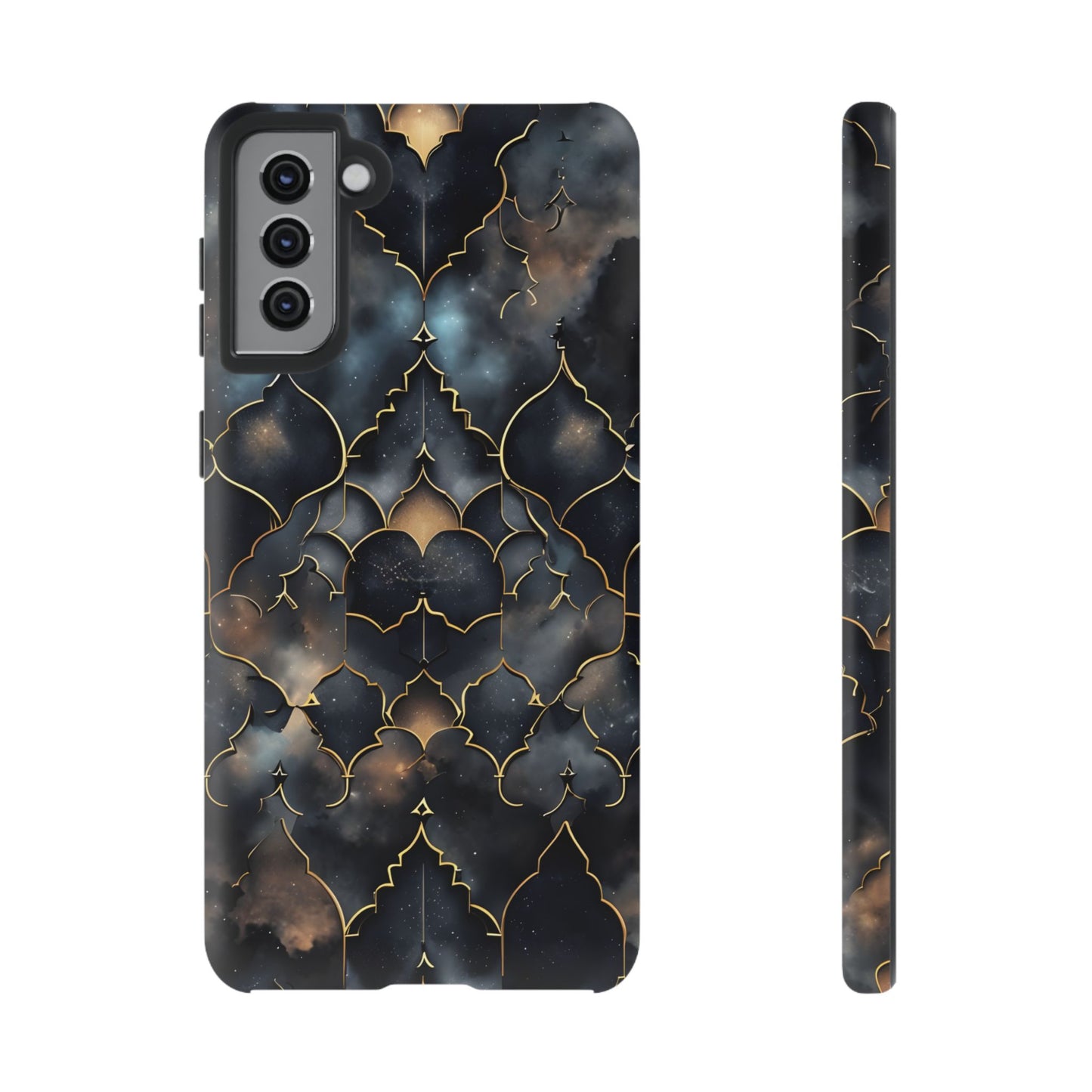 Celestial Mosaic: Cosmic Elegance Phone Case - iPhone, Google Pixel, Samsung Galaxy