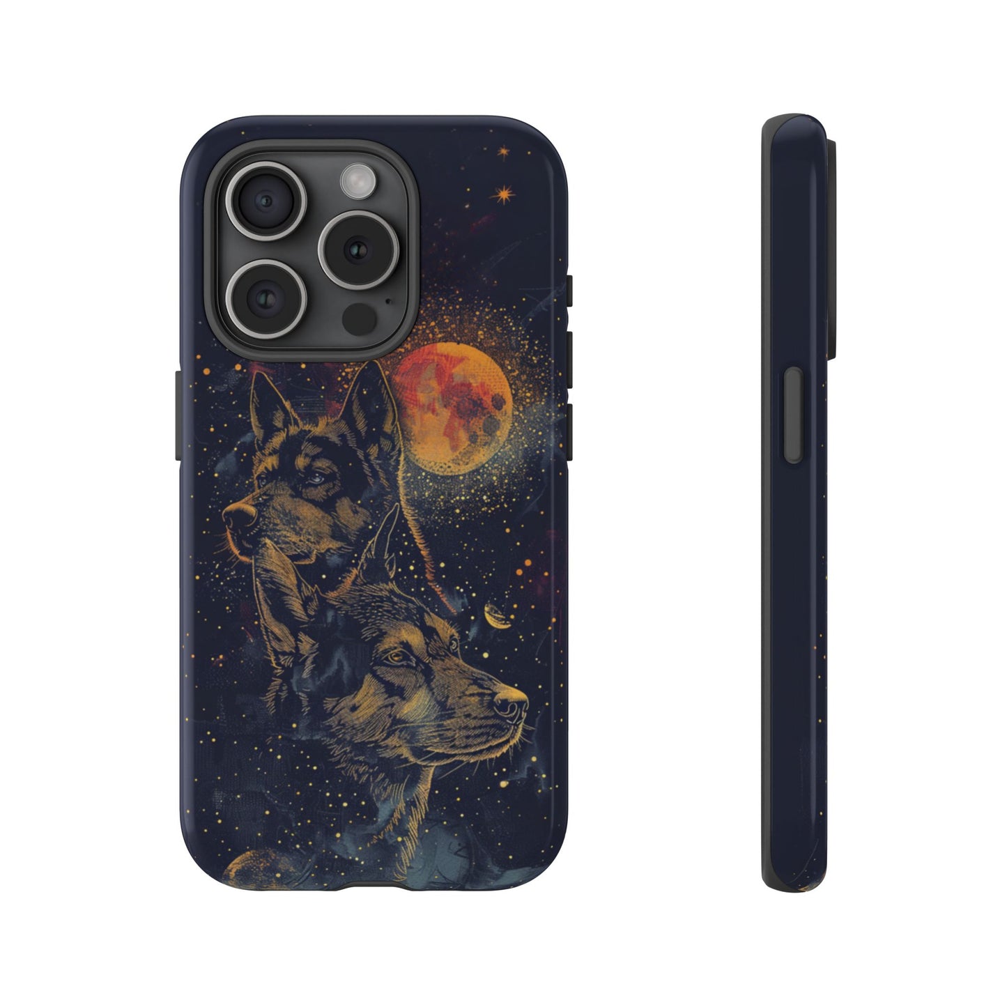 German Shepherd Celestial Phone Case – iPhone, Google Pixel, Samsung Galaxy
