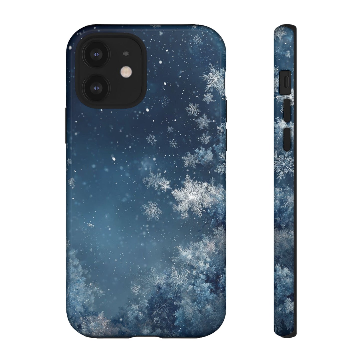 Winter Snowflakes - Tough iPhone Case