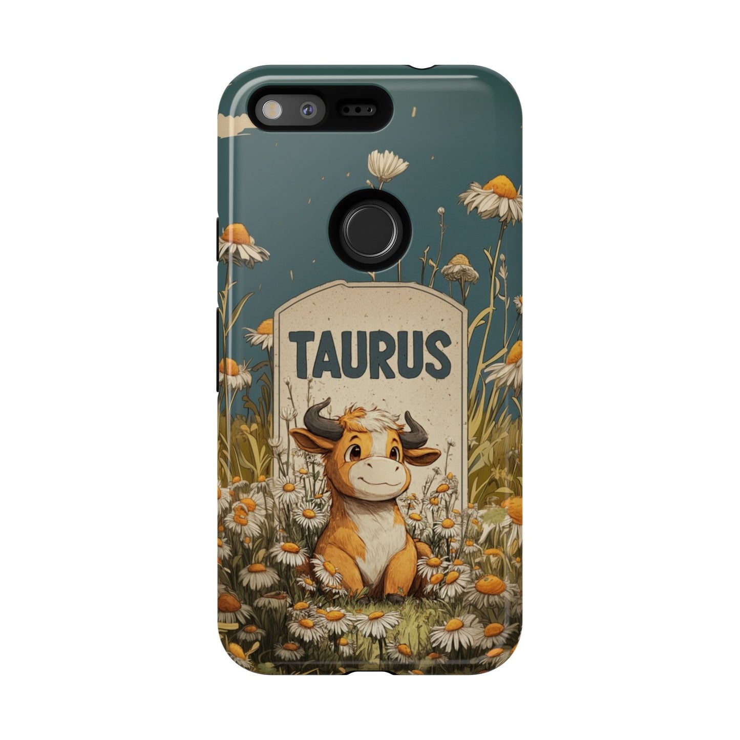 Taurus Cute Calf - Tough Google Pixel Case