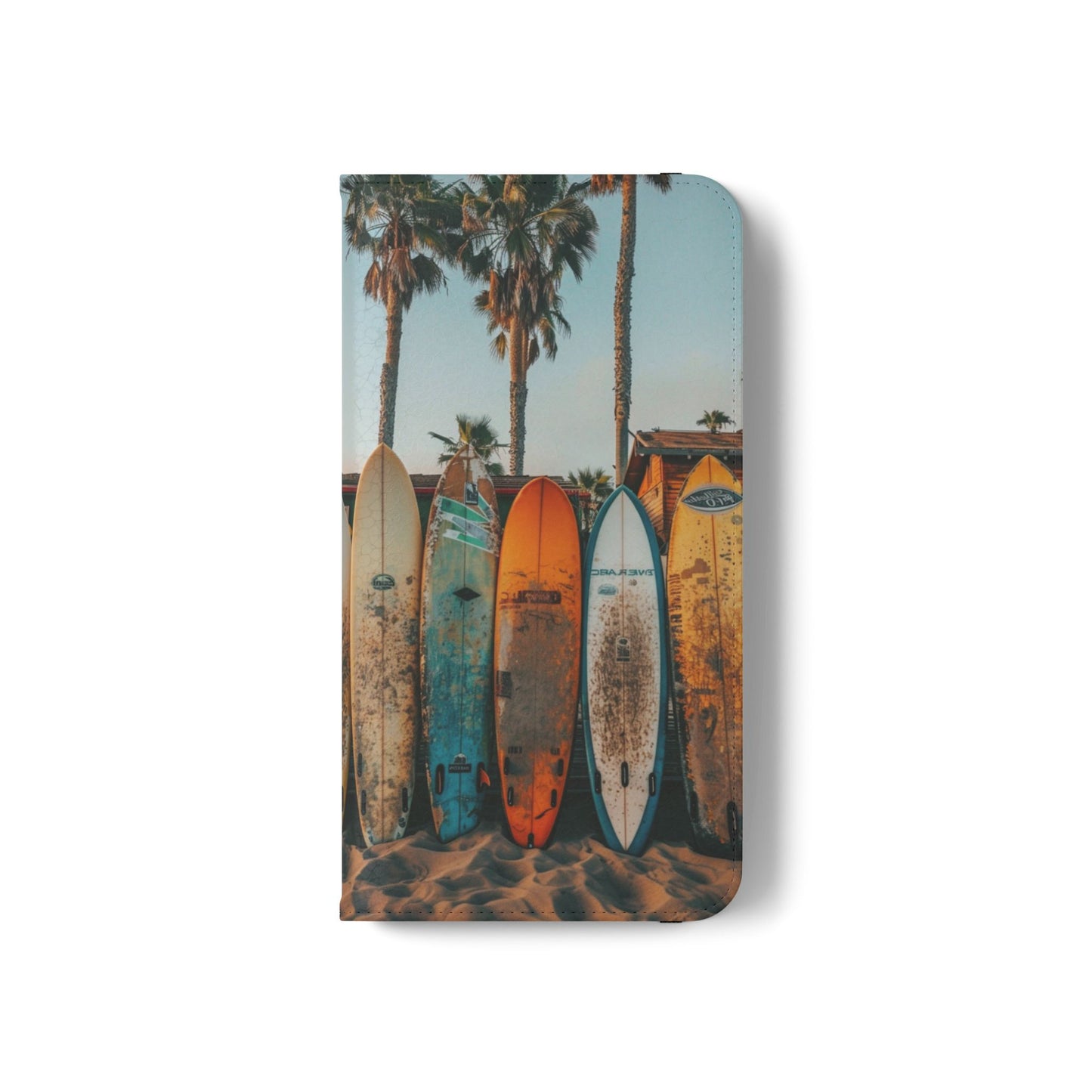 Beach Surfboards - Wallet Flip Case